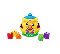 Fisher-Price H8179 Cookie Shape Surprise, Laugh and Learn Shape Sorter Baby Learning Toy with Numbers, Colours and Music, Suitable for 6 Months+