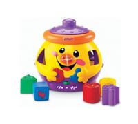 Fisher-Price H8179 Cookie Shape Surprise, Laugh and Learn Shape Sorter Baby Learning Toy with Numbers, Colours and Music
