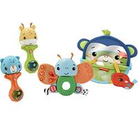 Fisher-Price Hello Senses Play Kit, Curated Gift Set Of Activity Toys for Infants Ages 3 Months and Up
