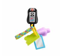 Fisher-Price HWY40 Fun Activity Key for Baby 6 months and up with Multi-language support for Music, Gumshield, and Mirror