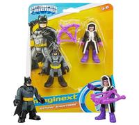 Fisher-Price Imaginext Batman and Huntress DC Super Friends Toy Playset Action Figures