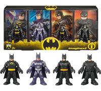 Fisher-Price Imaginext DC Super Friends Batman Toys 85th Anniversary Commemorative Set with Movie Styling for Fans Ages 3+ Years