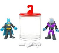 Fisher-Price Imaginext DC Super Friends Batman Toys, Color Changers Figure Set, Batman & Mr. Freeze for Preschool Kids Ages 3+ Years