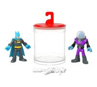 Fisher-Price Imaginext DC Super Friends Batman Toys, Color Changers Figure Set, Batman & Mr. Freeze for Preschool Kids Ages 3+ Years