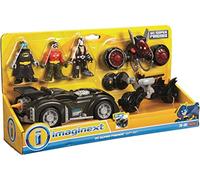 Fisher-Price Imaginext DC Super Friends DC Super Friends Gift Set - Includes Batman, Robin & Bane Mini Figures, 3 Vehicles and Accessories