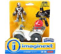 Fisher-Price Imaginext DC Super Friends Figure - Mini ATV with Cyborg