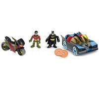 Fisher-Price CGL38 Batman Imaginext DC Super Friends, Batmobile & Cycle