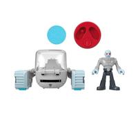 Fisher-Price Imaginext DC Super Friends Preschool Toy Head Shifters Mr. Freeze & Snow Tank Figure Set for Pretend Play Kids Ages 3+ Years
