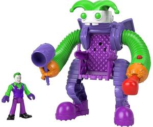 Fisher-Price Imaginext DC Super Friends The Joker Battling Robot with Poseable Figure and Lights for Preschool Kids Ages 3+ Years, HGX80