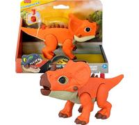 Fisher-Price Imaginext Jurassic World: Rebirth Dinosaur Action Figure with Kid-Activated Motion & Growing Spikes, 7.75-inch Aquilops Dino Toy, JGP99