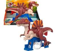 Fisher-Price Imaginext Jurassic World Rebirth Dinosaur Toy, Sprinting Spinosaurus Figure with Lunge & Chomp Motion, 9 Inches Tall, JFR24