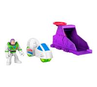 Fisher-Price Imaginext Launcher Set with 3-inch Buzz Lightyear Action Figure & Toy Vehicle, Inspired by Disney Pixar Toy Story (Characters May Vary)