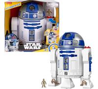 Fisher-Price Imaginext STAR WARS R2-D2 Toy with Lights Sounds & C-3PO Character Key for Kids