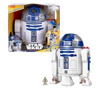 Fisher-Price Imaginext STAR WARS R2-D2 Toy with Lights Sounds & C-3PO Character Key for Kids