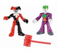 Fisher Price Imaginext Toy - DC Super Friends - Joker Harley Quinn Action Figure - Batman Villians