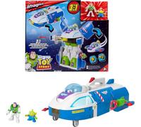 Fisher-Price Imaginext Transforming Buzz Lightyear Ship Toy Vehicle with lights,