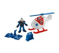 Fisher Price Imaginext Y2795 City Helicopter and Medic Figure Playset Toy
