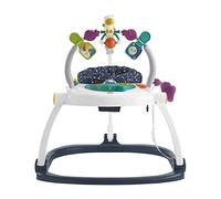 Fisher-Price Jumperoo Baby Bouncer and Activity Center with Lights and Sounds, Astro Kitty SpaceSaver, HPH46