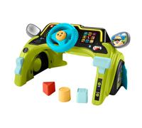 Fisher-Price Laugh and Learn Sit and Steer Driver Toy Multi-Language