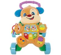 Fisher-Price Laugh and Learn Smart Stages Puppy Walker - 2-in-1 Sit & Walk Baby Walker with 75+ Songs (FPLL-TOY17)