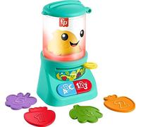 Fisher-Price Laugh & Learn Baby & Toddler Toy Counting & Colors Smoothie Maker Pretend Blender with Music & Lights for Ages 9+ Months, HRP19