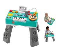 Fisher-Price Laugh & Learn Baby & Toddler Toy Mix & Learn DJ Table Musical Activity Center with Lights & Sounds for Ages 6+ Months