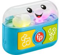 Fisher-Price Baby & Toddler Toy Laugh & Learn Play Along Ear Buds with Music Lights & Fine Motor Activities for Infants Ages 6+ Months