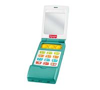 Fisher-Price Baby Toy Flip Phone Laugh & Learn Musical Learning Activity for Toddler Pretend Play Infants Ages 6+ Months Multilanguage Version, JMM31