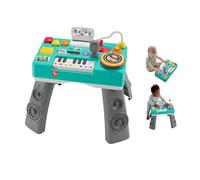 Fisher-Price Baby & Toddler Activity Table, Laugh & Learn Mix & Learn DJ Table, Musical Learning Toy with Lights & Sounds, UK English Version, HTK83