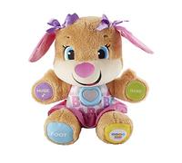 Fisher-Price Laugh & Learn Smart Stages Sis | Interactive Baby Toys 6 - 36 Months | Educational Toys for 1 Year Old Girls and Boys with Music and Lights | 1st Birthday Gifts, UK English Version, FPP51