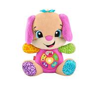 Fisher-Price Laugh & Learn Smart Stages Sis Pink Plush Baby Musical Learning Toy, Multilanguage Version One Colour