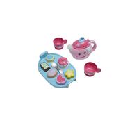 Fisher-Price Laugh & Learn Toddler Learning Toy Sweet Manners Tea Set with Smart Stages for Pretend Play Ages 18+ Months, DYM76