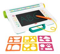 Fisher-Price Preschool Toy Learn & Doodle Desk Mess-Free Writing & Drawing Tablet with LCD Screen for Travel Creative Play Kids Ages 3+ Years, JDL70
