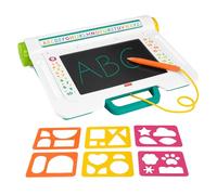 Fisher-Price Learn & Doodle Desk, Drawing Tablet with LCD Screen | Mess-Free Writing Preschool Toy, Stencils and Roller Panel, Travel Creative Play, Kids Ages 3+ Years