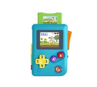 Fisher-Price Learning and Play Fun for Babies and Toddlers, Lil' Gamer Dummy Game Console with Lights and Music for Babies from 6 Months, Multilingual Version, HXC32