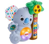 Fisher-Price Linkimals Counting Koala - UK English Edition Animal-Themed Musical Learning Toy for Baby and Toddler Ages 9 Months and Older