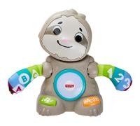 Fisher-Price Linkimals GHY89 Sloth Matthie Interactive Baby Learning Toy Sounds and Lights French Version 9 Months and Up