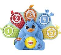 Fisher-Price Linkimals Learning Toy Counting & Colors Peacock with Interactive Lights & Music for Baby & Toddlers Ages 9+ Months