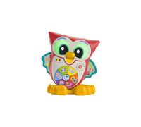 Fisher-Price Linkimals Light-Up & Learn Owl, English Version, interactive musical learning toy with lights and motion for toddlers ages 18 months
