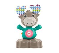 Fisher-Price Linkimals Musical Moose, Baby Toy, Product in Portuguese (Mattel GRB27)