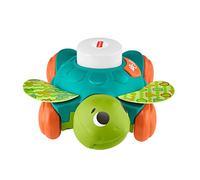 Fisher-Price Linkimals Sit-to-Crawl Sea Turtle - UK English Edition, light-up musical crawling toy for baby