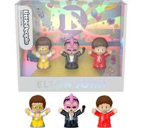 Little People Collector Elton John Special Edition Set for Adults & Fans, 3 Figures in a Display Gift Box, HVG78
