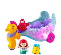 Fisher-Price Little People Disney Princess Ariel's Light-Up Sea Carriage by