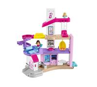 Fisher-Price Little People Barbie Dream House - Multilingual Interactive Playset with Lights, Music, Phrases, Characters and Game Accessories, Toy for Children 5+ Years, HJN54