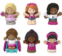 Fisher Price - Little People Barbie Figure Bundle 6-Pack