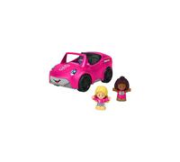 Fisher-Price Little People Barbie Toddler Toy Car Convertible with Mus