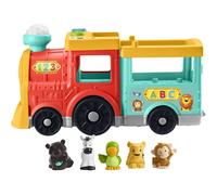 Fisher-Price Little People Big ABC Animal Train, push-along toy vehicle with lights, music and Smart Stages learning content