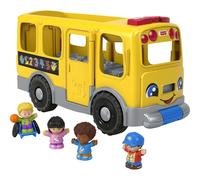 Little People Big Yellow School Bus Musical Pull Toy - Yellow