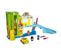 Little People Toy Garage, Car garage with Toy Car, Toddler Toys with Smart Stages Content, Light-Up Learning Garage, UK