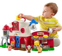 Fisher-Price Little People Caring for Animals Farm | Toddler Toys with Farm Animals, Lights and Sounds | Childs Farm Baby Toys | Farm Animal Toys for 1 Year Olds to 5 Year Olds | UK English, GLT78